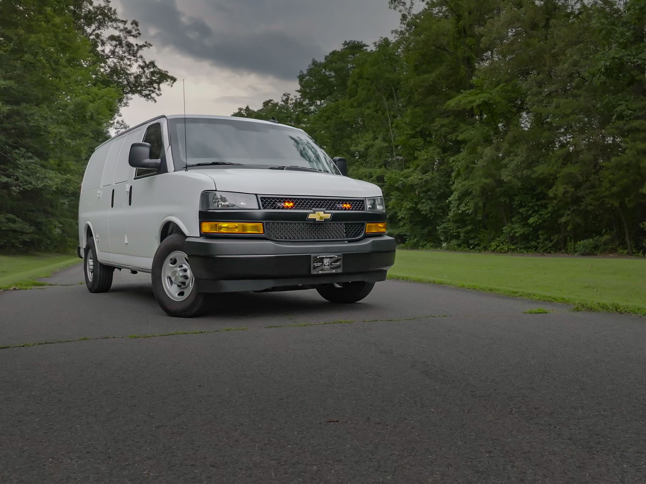 Armored cash-in-transit cargo van by ArmoredVans.com