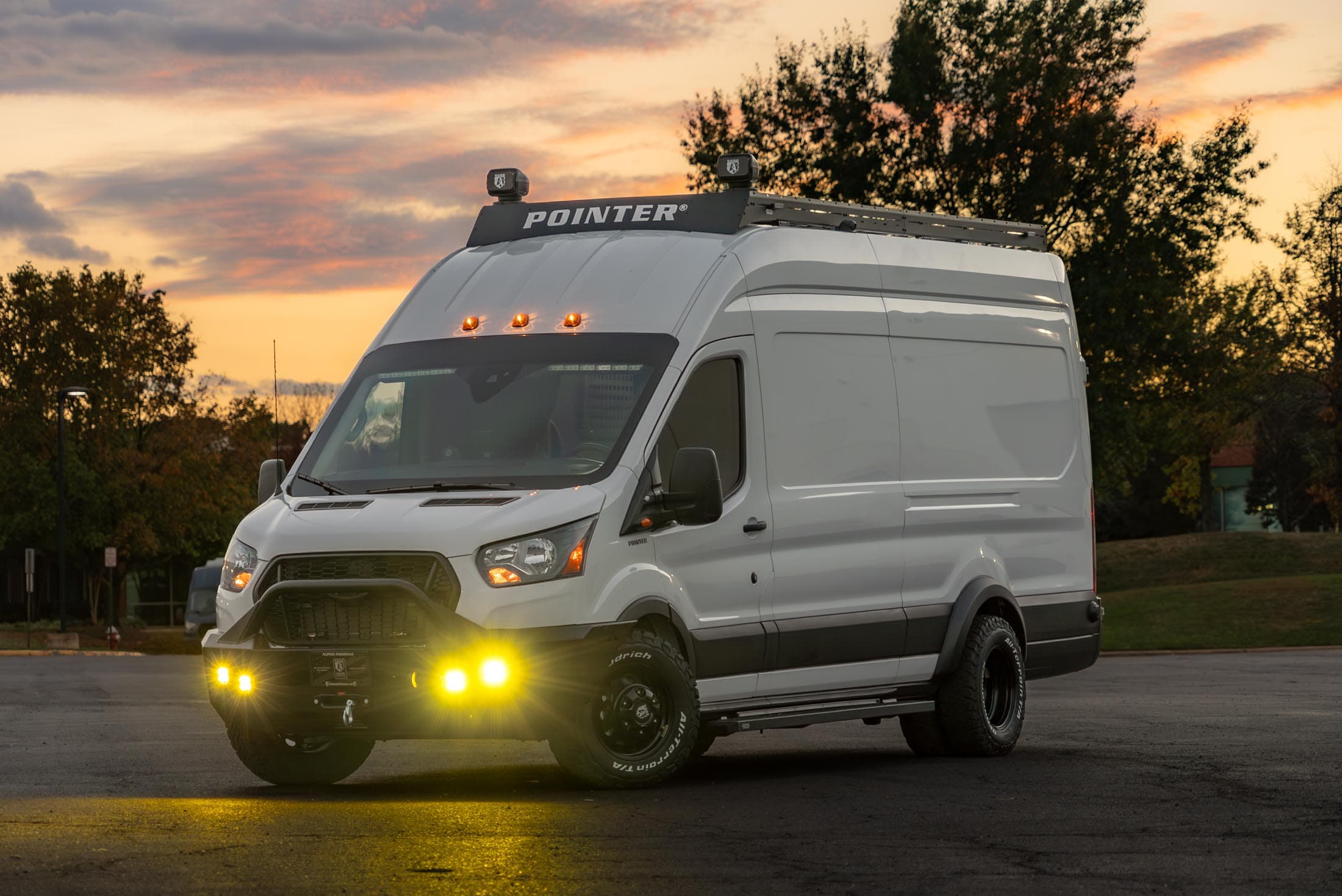 POINTER SWAT/APC tactical armored van by ArmoredVans.com