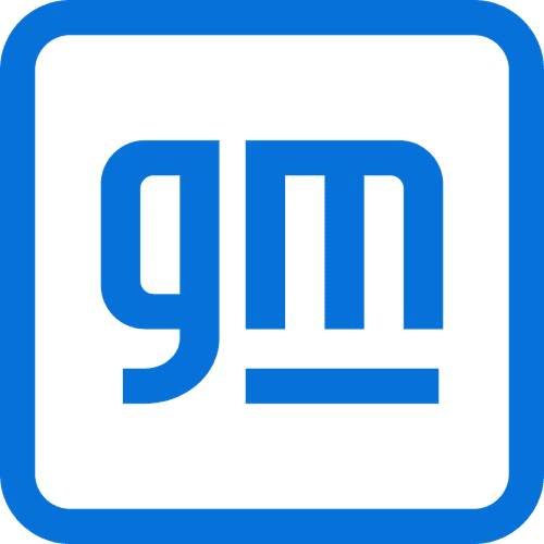 The modern General Motors logo.